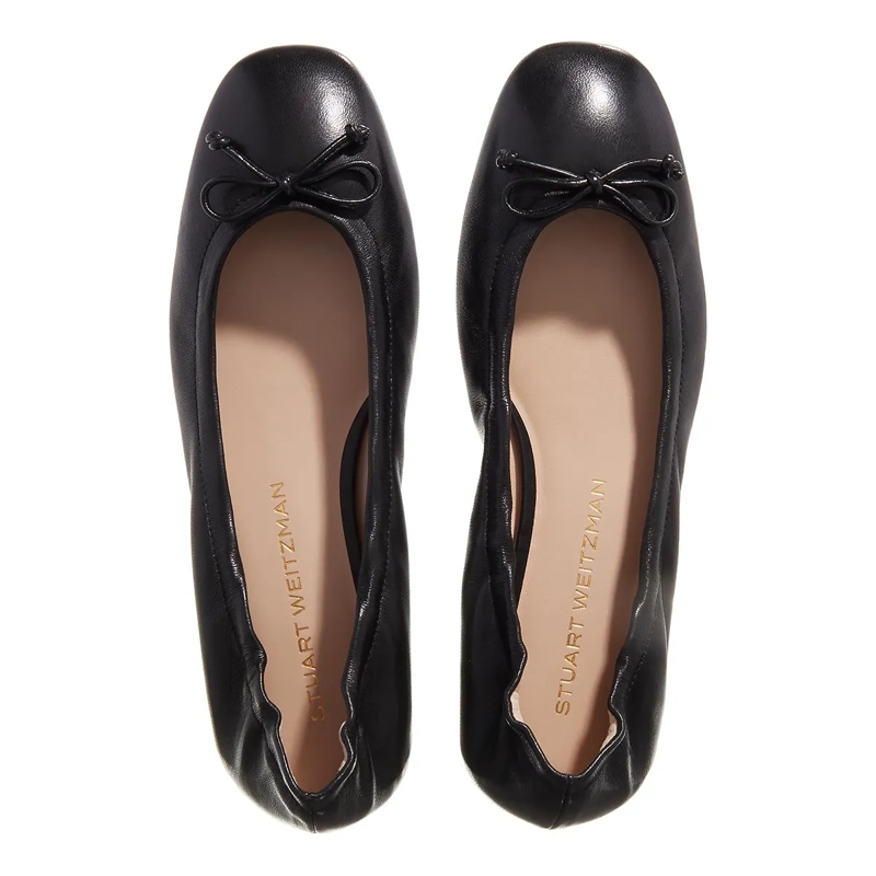 Stuart Weitzman Ballerines Bria Ballet Flat Black(Image 6)