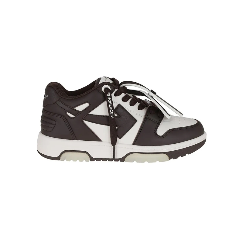 Off-White Sneaker basse Out Of Office Calf Leather Sneakers Brown