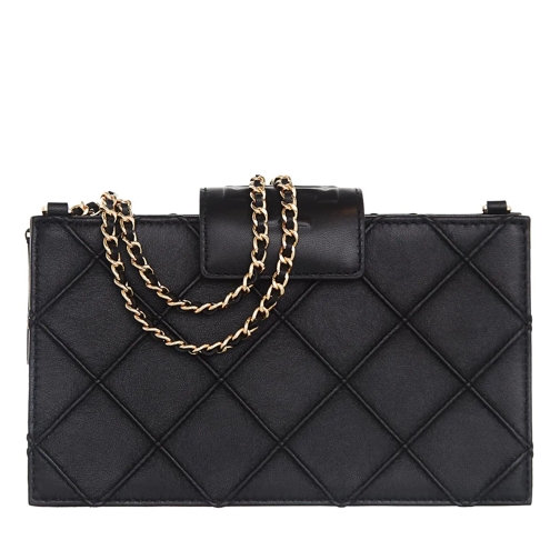 Tory Burch Wallet On A Chain Fleming Mini Chain Wallet Black