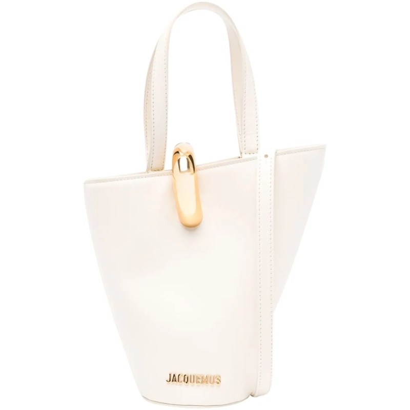Jacquemus Shopper Bags Light Ivory weiß