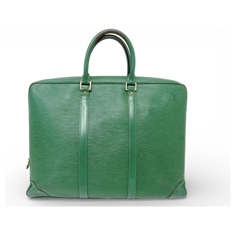 Louis Vuitton Weekender VINTAGE LOUIS VUITTON SIRIUS 40 EPI LEDER AKTENKOF grün