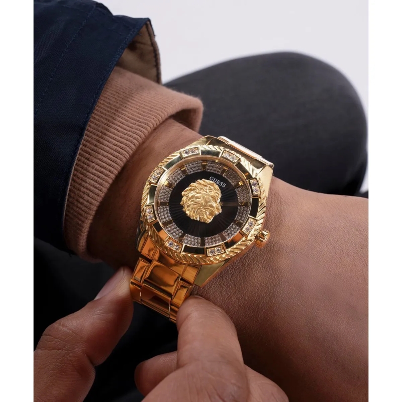 Guess Quarzuhr Quarz-Analoguhr Beast gold(Image 2)