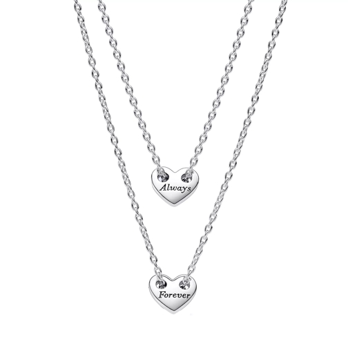 Pandora Sterling silver    Silver Mellanlångt halsband