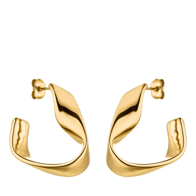 Purelei Ohrstecker Ohrringe River gold