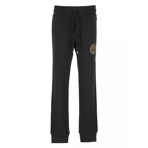 Versace Jeans Couture  Trousers With Logo Black