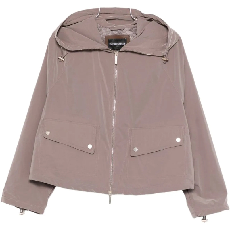 Emporio Armani Veste de transition Coats Marrone Chiaro braun