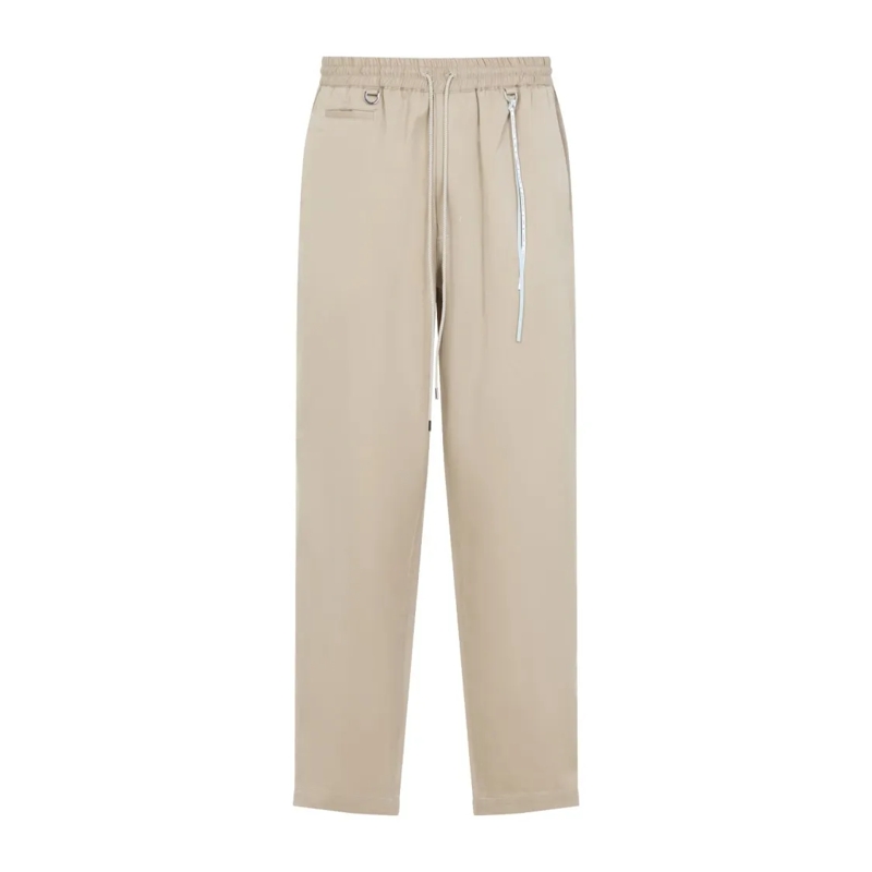 Mastermind Japan Pantalon Relaxed Fit Pants With Elastic Waistband Neutrals