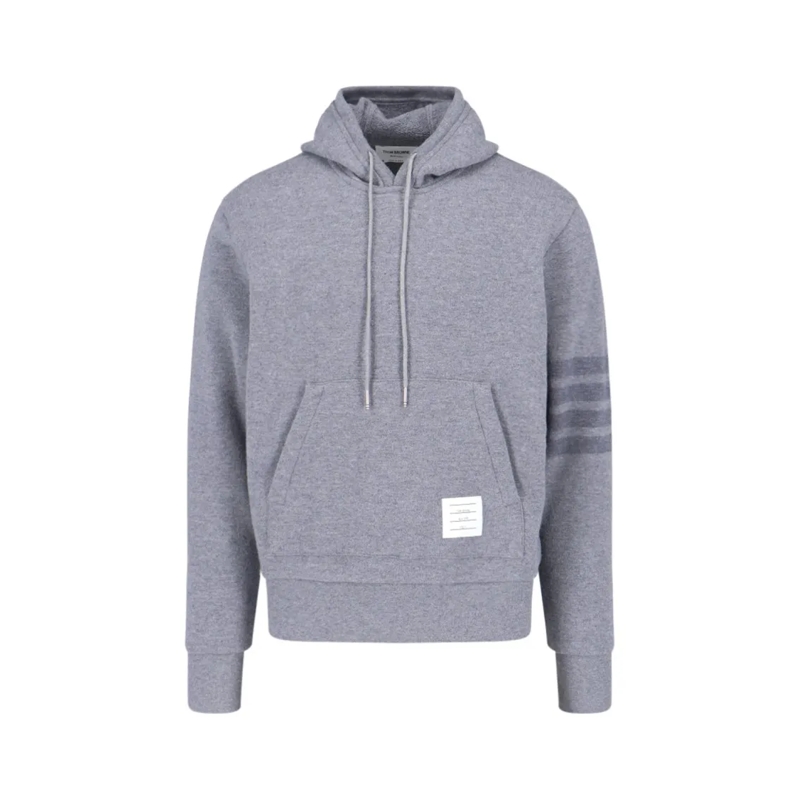 Thom Browne  "Cappuccio" Hoodie – Grey Grey