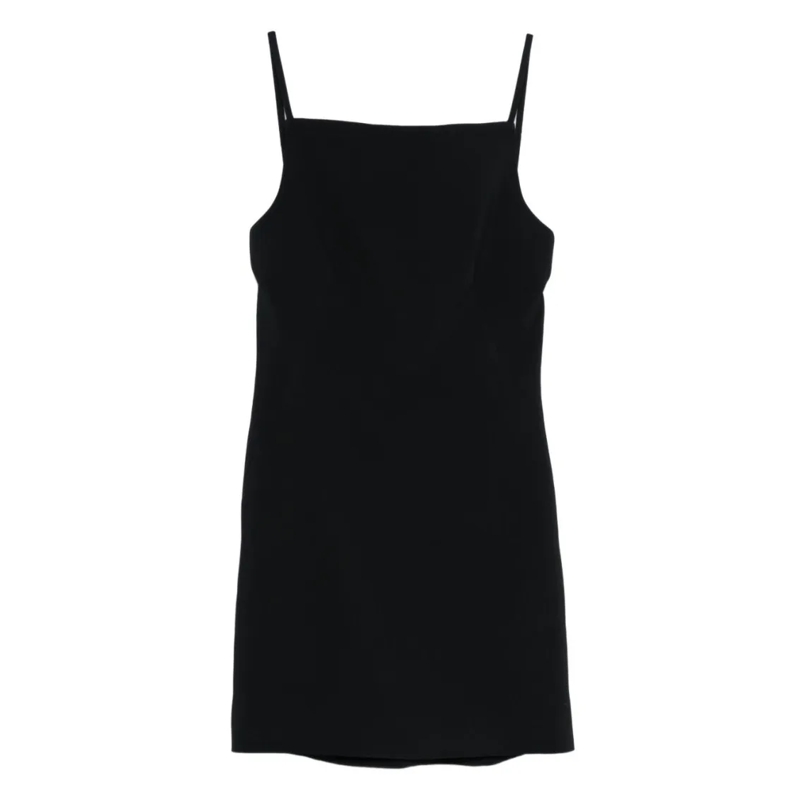 Givenchy Mini-robe Silk-Nylon Blend Mini Dress Black