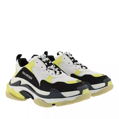 Balenciaga Triple S Sneakers Black/Yellow/White högsko sneaker