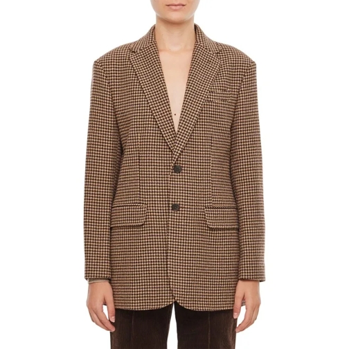 Polo Ralph Lauren Relaxed Single Breasted Blazer Brown 