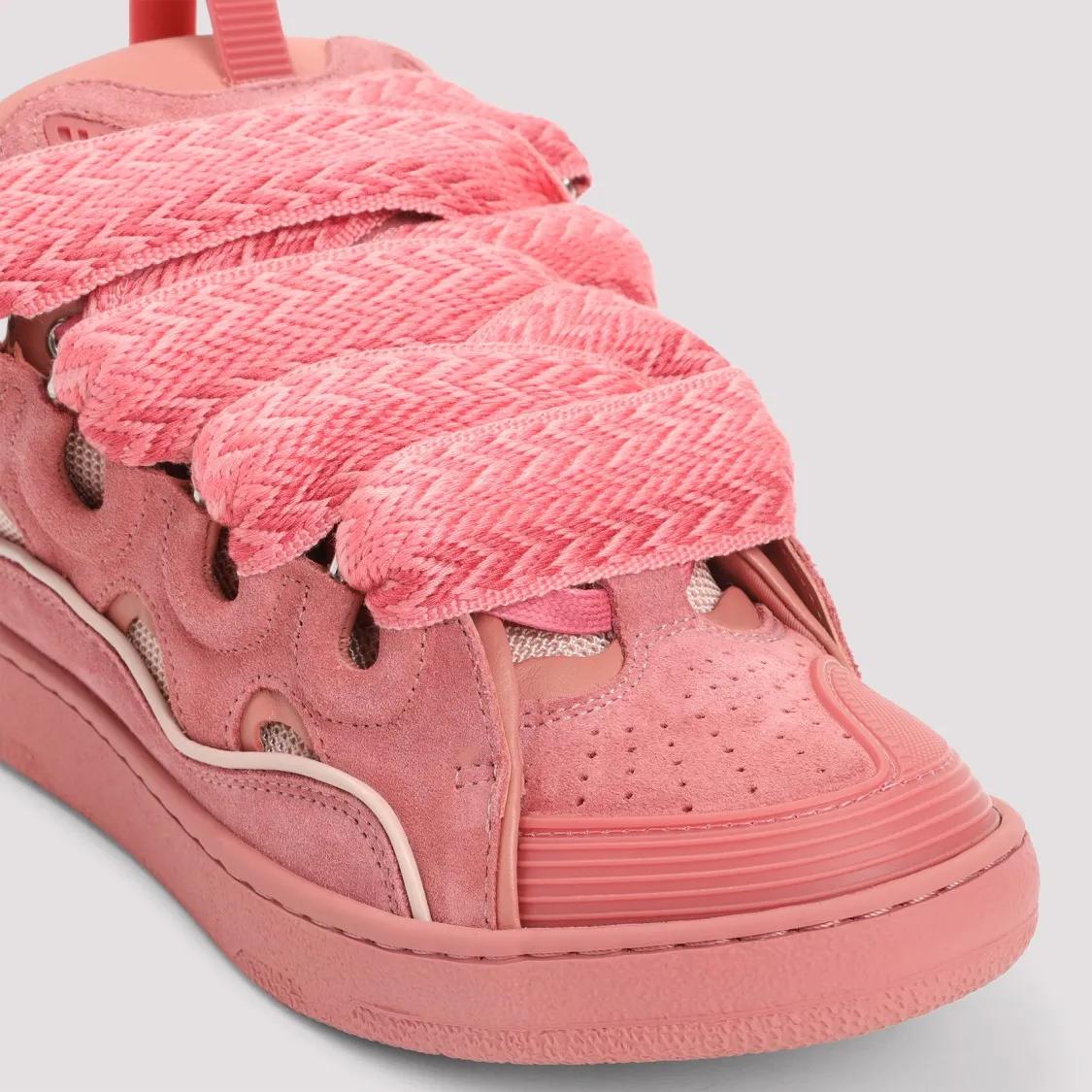Thumbnail - Lanvin Low-Top Sneaker - Curb Sneakers - Gr. 36 (EU) - in Rosa - für Damen