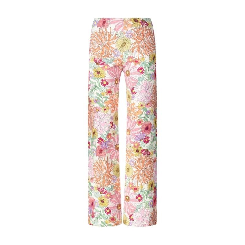 Seductive Pantalons décontractés Stoffhose Kimberly mit Blumenmuster mehrfarbig