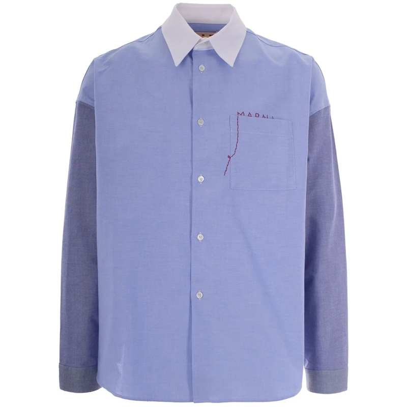 Marni Haut décontracté Shirts Sapphire hellblau