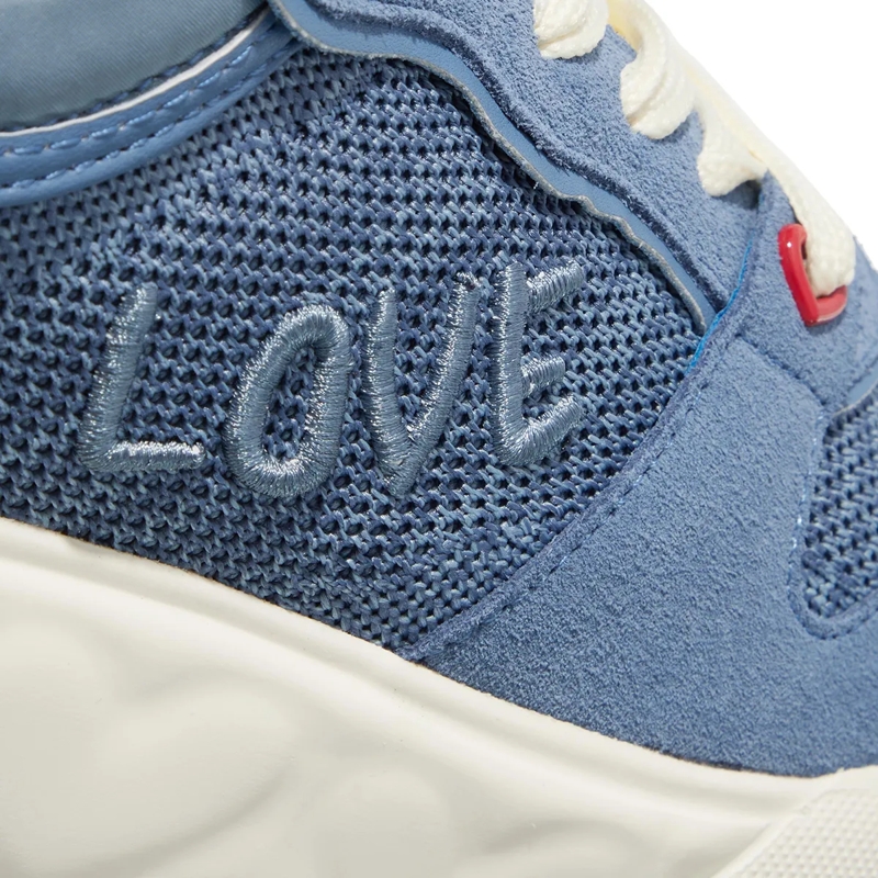 Love Moschino Lage-top sneaker Heart Love Sneakers Donna Azzurro(Image 5)