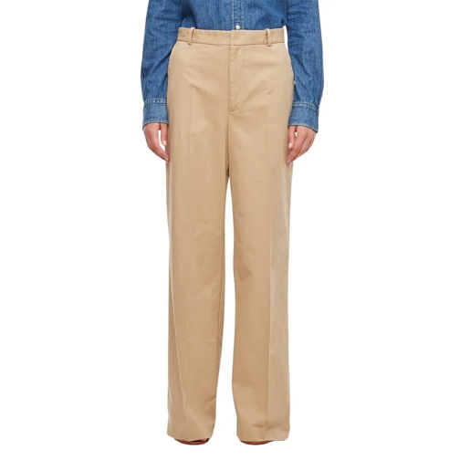 Polo Ralph Lauren Full Length Cotton Pants Neutrals 