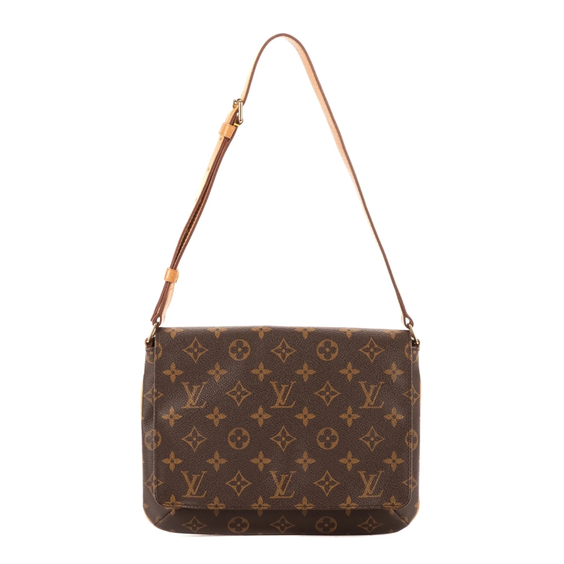 Louis Vuitton Schultertasche Musette Tango braun