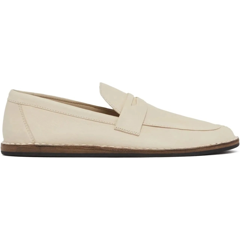 The Row Loafer The Row Cary Leather Loafers weiß