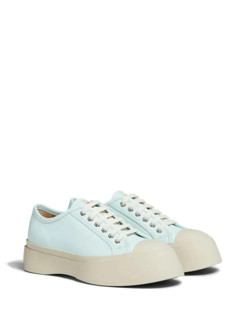 Thumbnail - Marni Low-Top Sneaker - Pablo Leather Platform Sneakers - Gr. 37 (EU) - in Weiß - für Damen