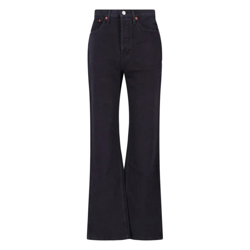 RE/DONE Jeans '70S' Bootcut Jeans – Black Black