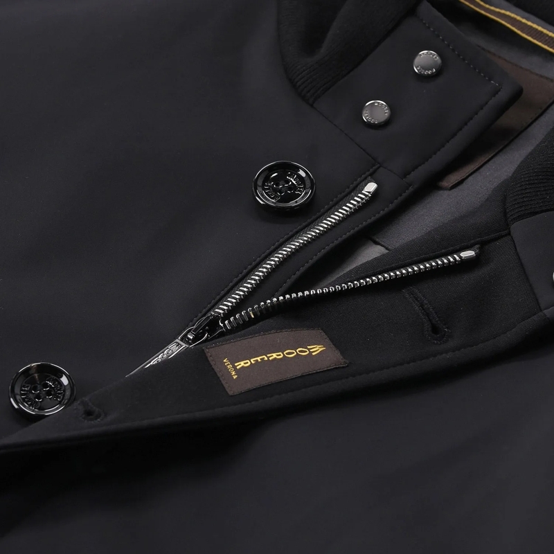 Moorer Übergangsjacke Blouson Fidani schwarz(Image 4)