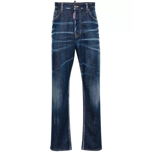 Dsquared2 Mid-Rise Skinny Jeans Blue 