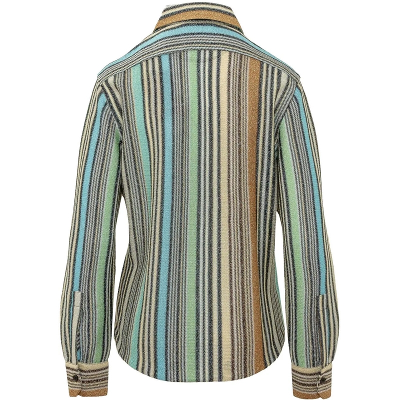 Missoni Chemisier Camicia a Righe mehrfarbig(Image 2)