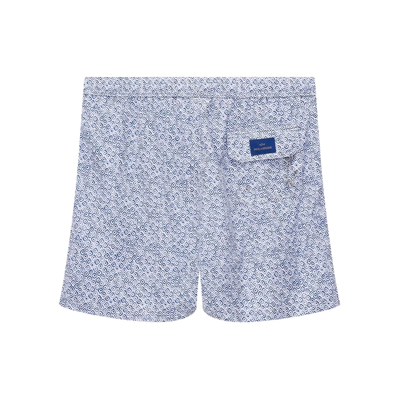 Paul & Shark  Badeshorts mit Muster blau(Image 3)