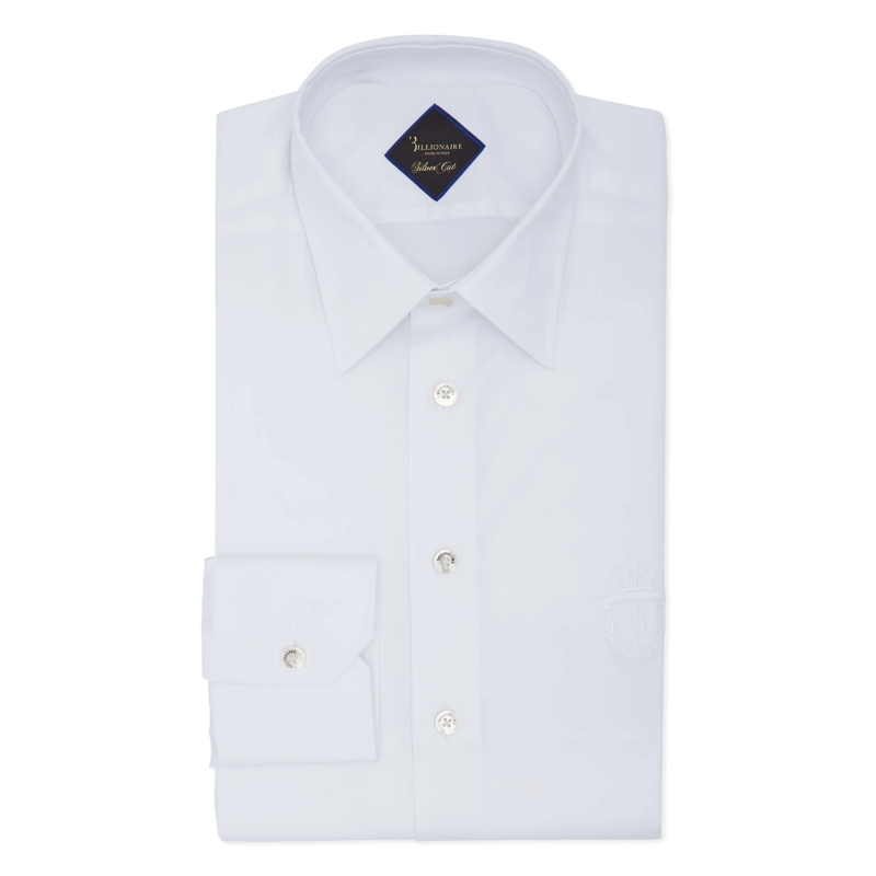 BILLIONAIRE Hemd Hemd Slim Fit Original weiss(Image 2)