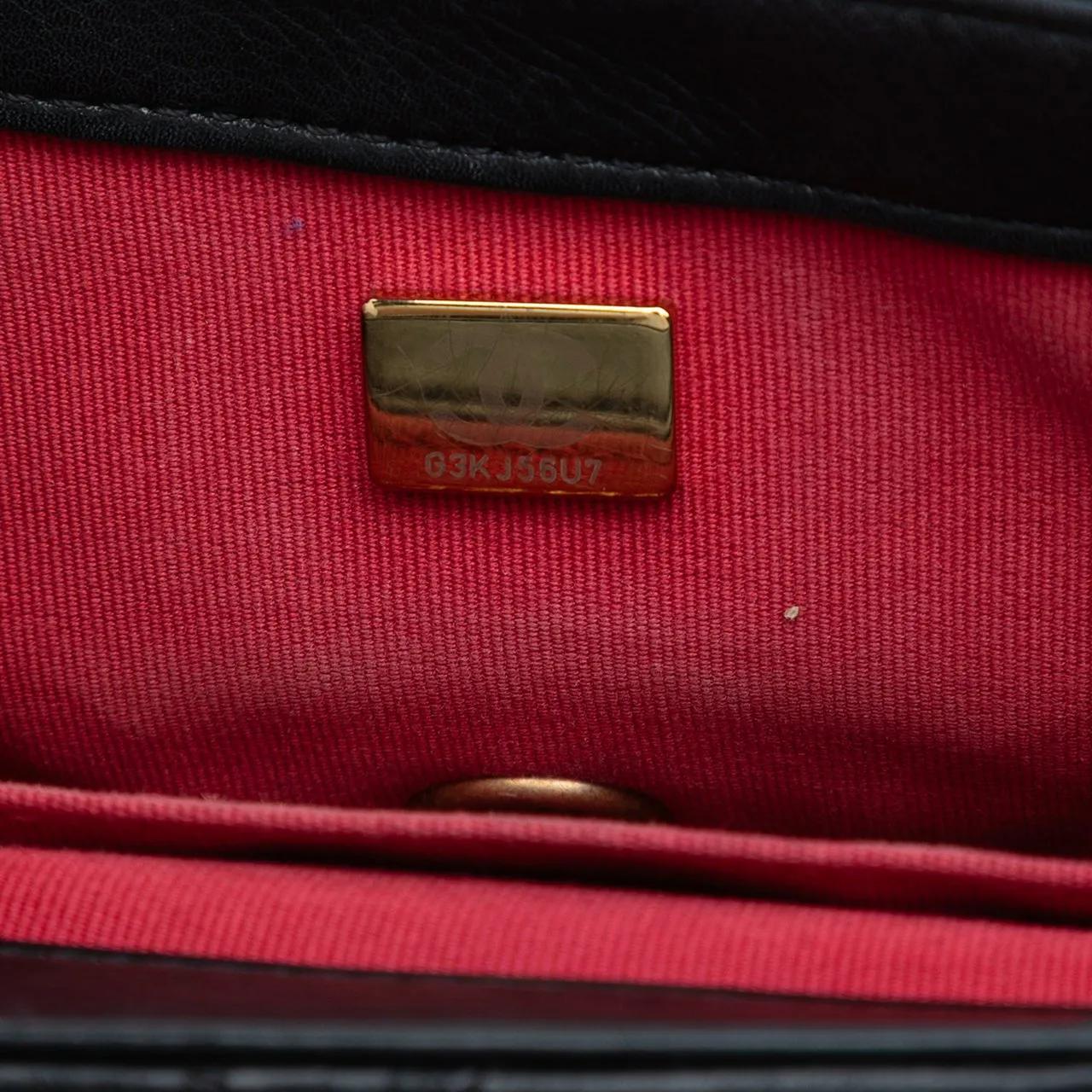 Thumbnail - Chanel Hobo Bags - Mini Quilted Lambskin Chain Top Handle Flap - Gr. unisize - in Schwarz - für Damen