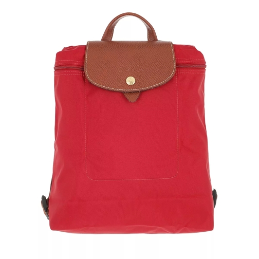 Longchamp Le Pliage Original Backpack  Red Rucksack