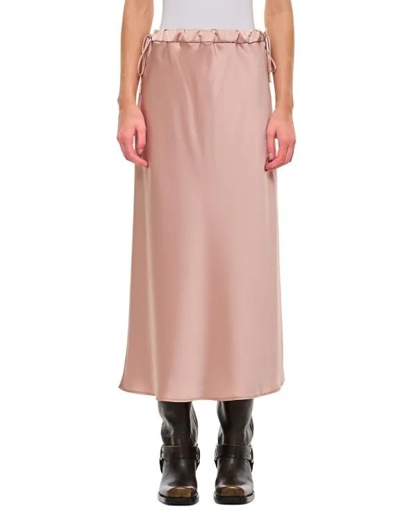 Max Mara - Editore Satin Skirt - Größe 38 - pink