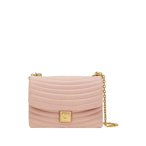 Salvatore Ferragamo Gancini Quilted Pink Bag Pink Sac à bandoulière