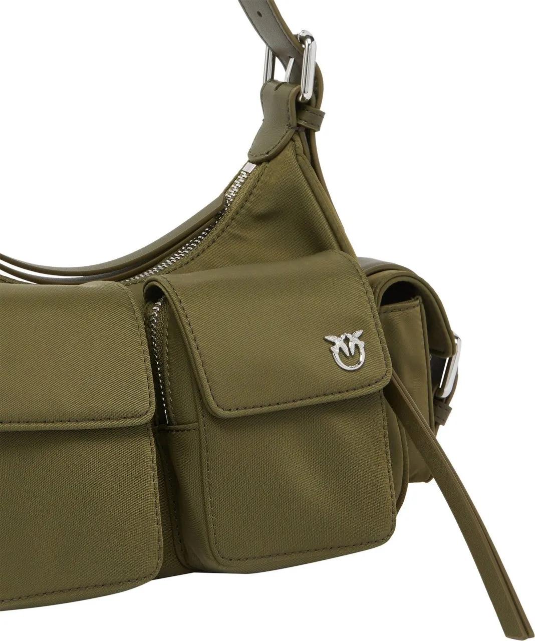 pinko Crossbody bags.. Green in groen