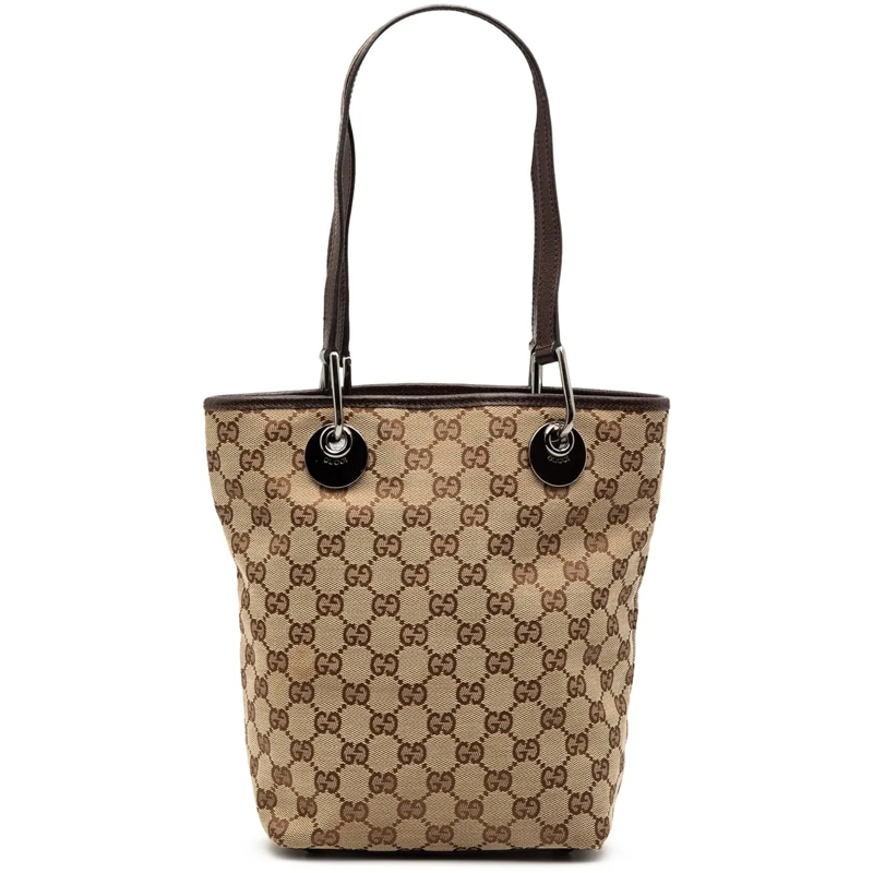 Gucci Shopper GG Canvas Eclipse Tote braun