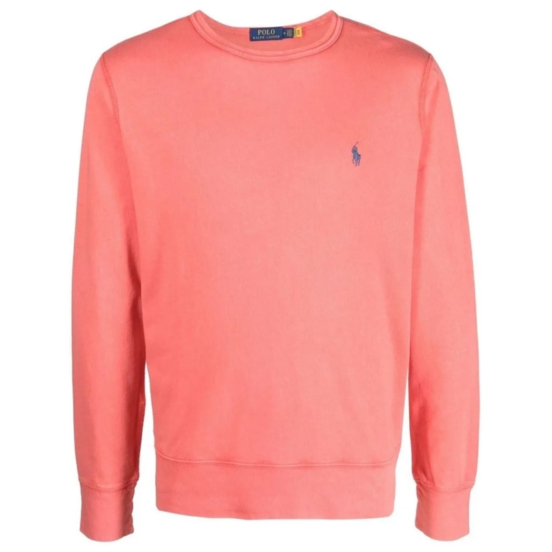 Polo Ralph Lauren  Red Cotton Sweatshirt Pink