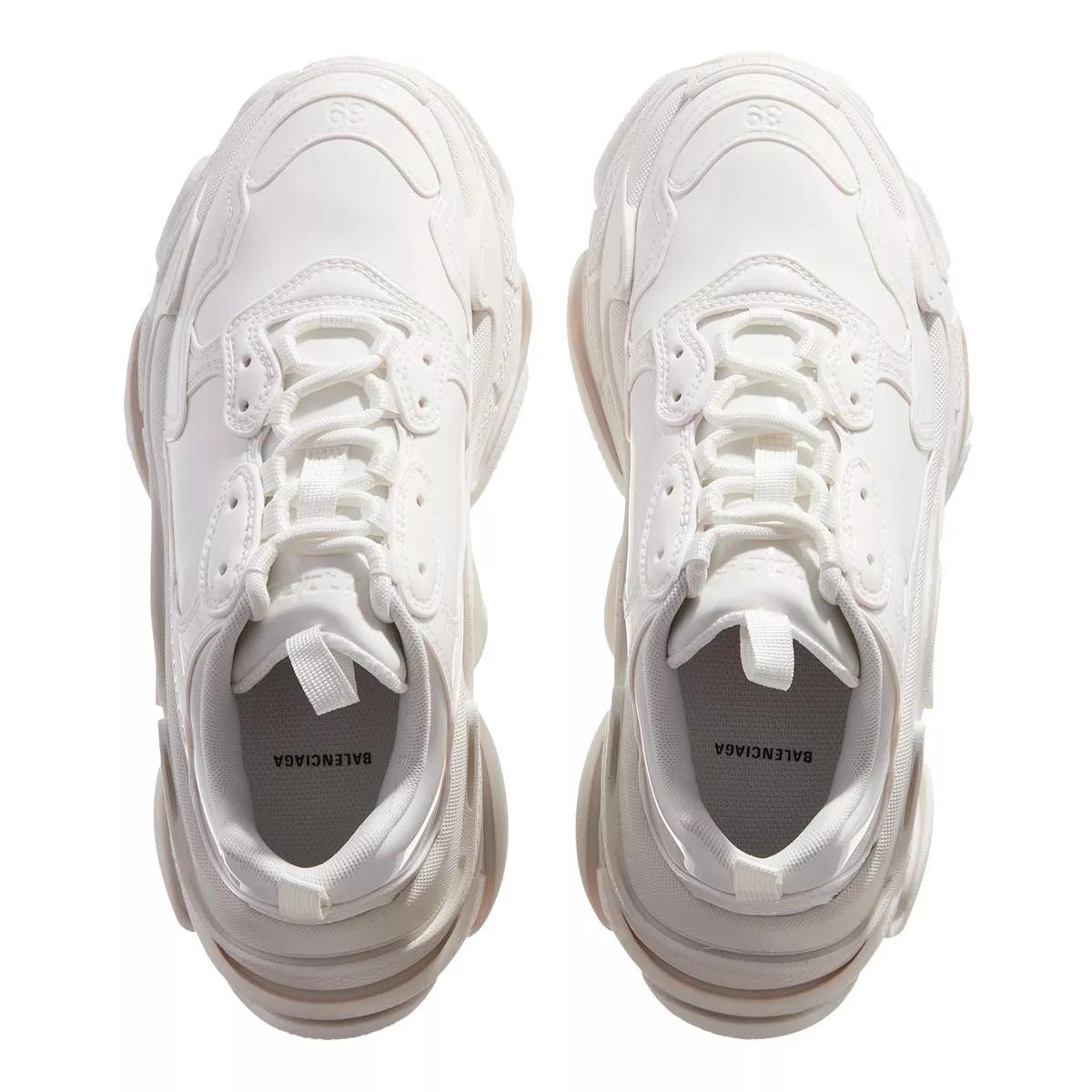 Triple S Sneaker White Platform Sneaker