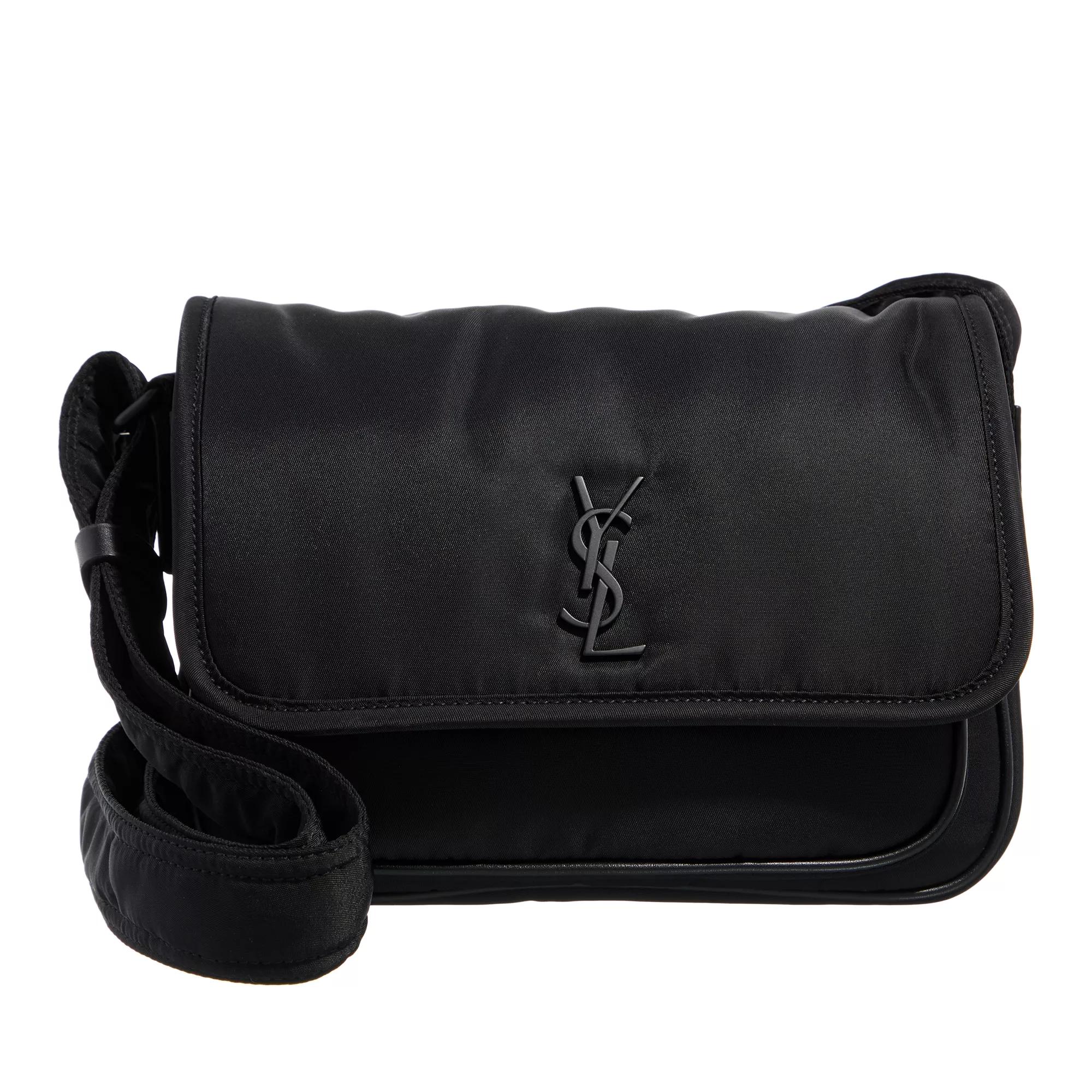 Saint Laurent Niki Messenger Bag Black Crossbody Bag