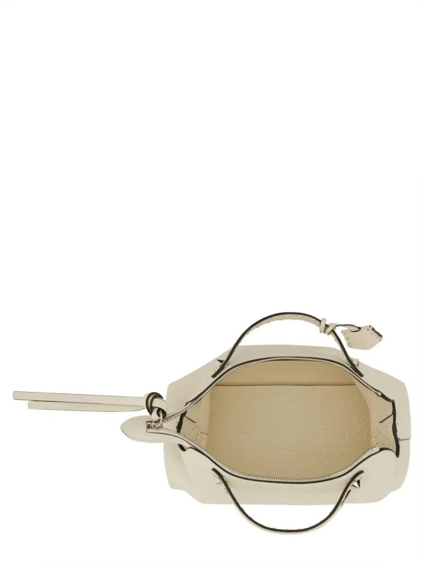 Fendi Crossbody bags By The Way Saddle Bag Medium in wit