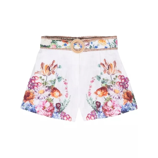 Camilla Plumes And Parterres Multicolored Shorts Multicolor 