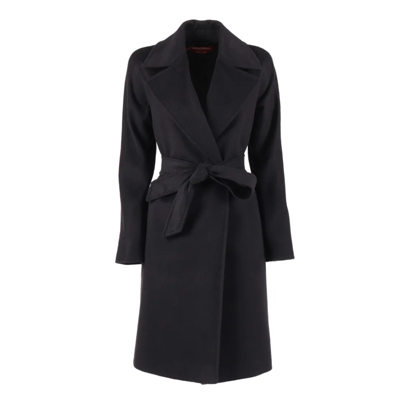 Max Mara Manteaux de tanche Dravenna Coat Black