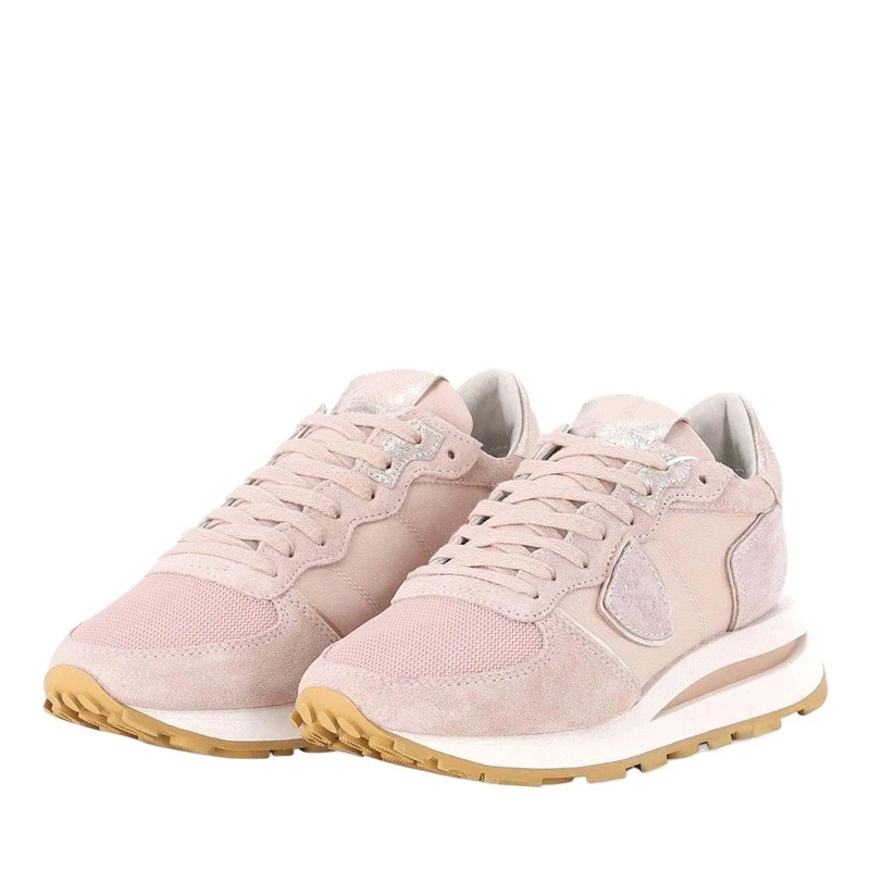 Philippe Model Schnürschuhe Sneaker Tropez Haute Low pink