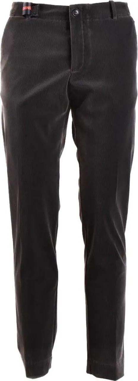 Thumbnail - Rrd - Tailored Vibrant Green Trousers With Subtle Ribbed - Größe 50 - grün