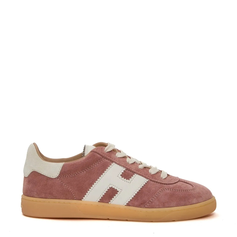 Hogan Lage-top sneaker Cool Pink Suede Sneakers Brown