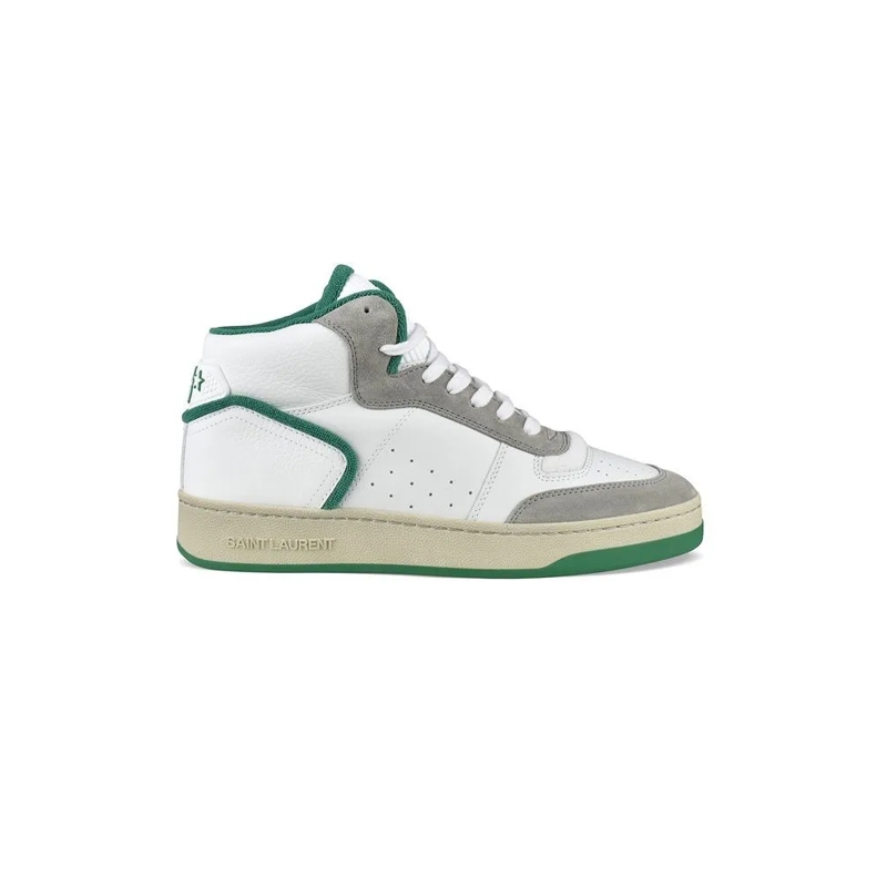 Saint Laurent Low-Top-Sneaker Sl/80 Sneakers White