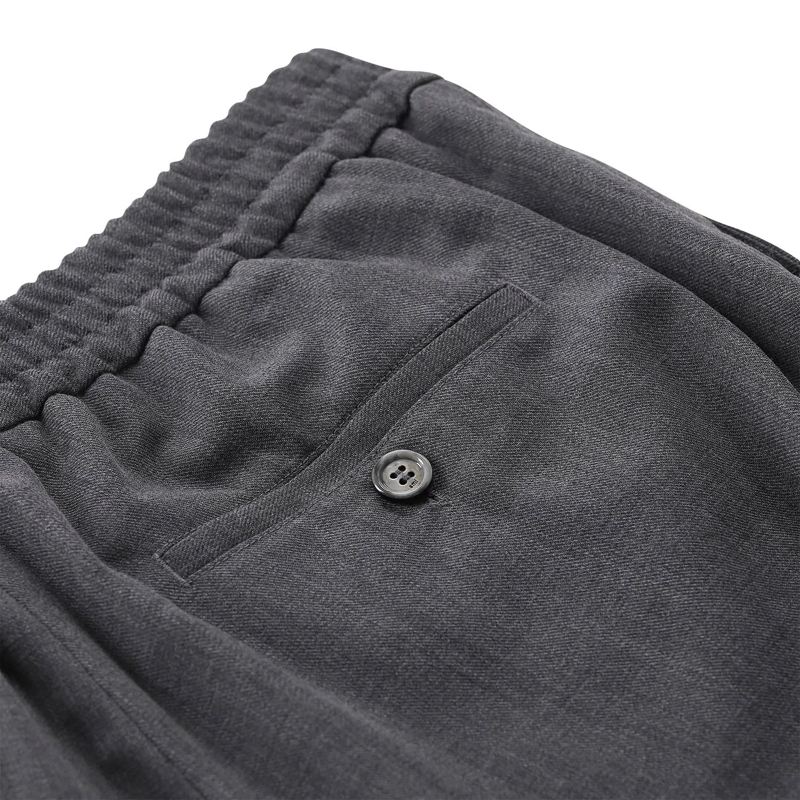 AMI Paris Stoffhose Stoffhose aus Schurwolle grau(Image 2)