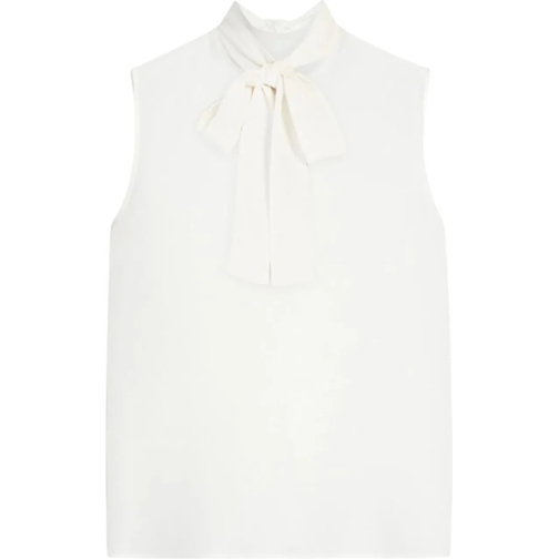 Max Mara T-Shirts Top White weiß