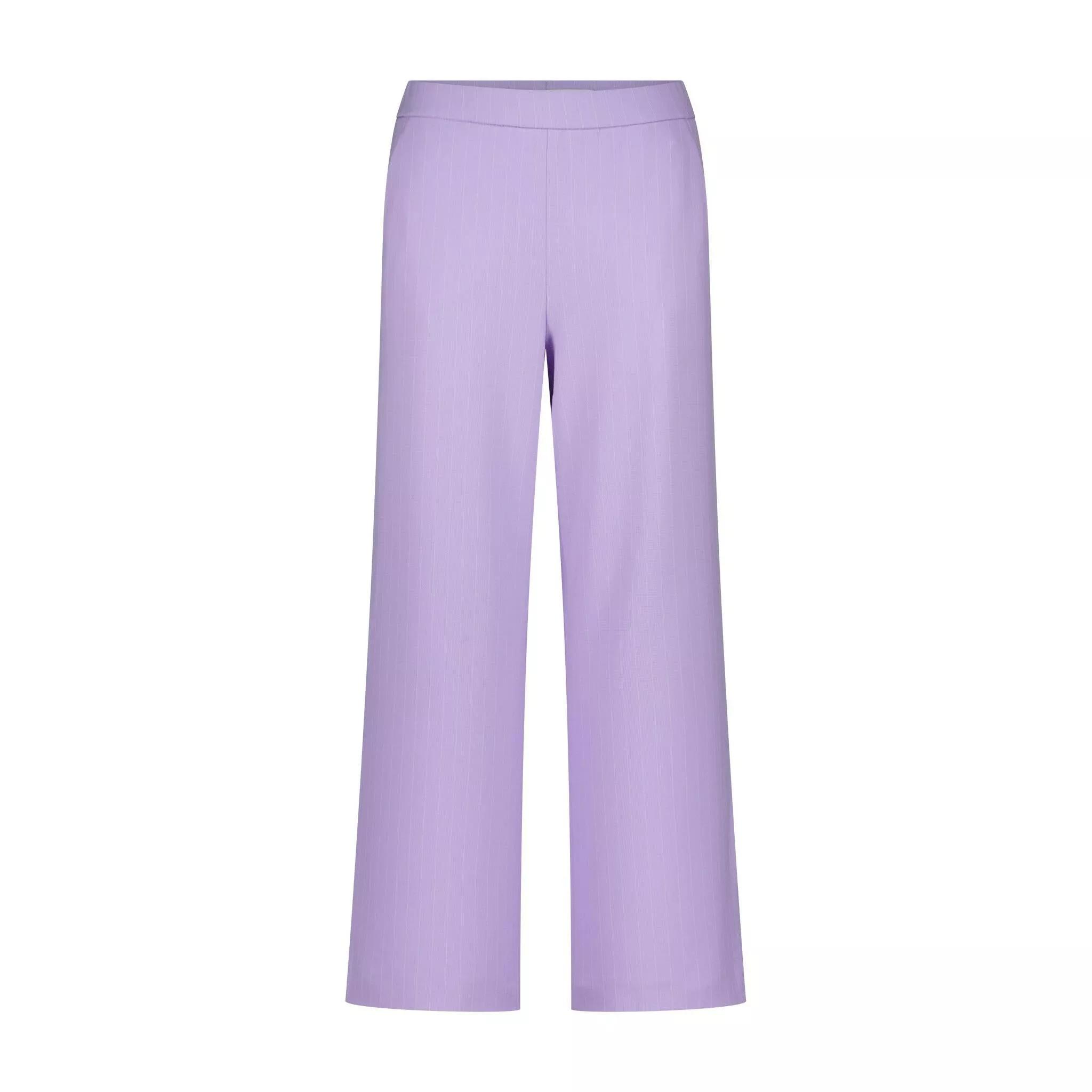 Thumbnail - Raffaelo Rossi - 6/8-Hose Palina mit Nadelstreifen 47702217261402 - Größe 42 - purple