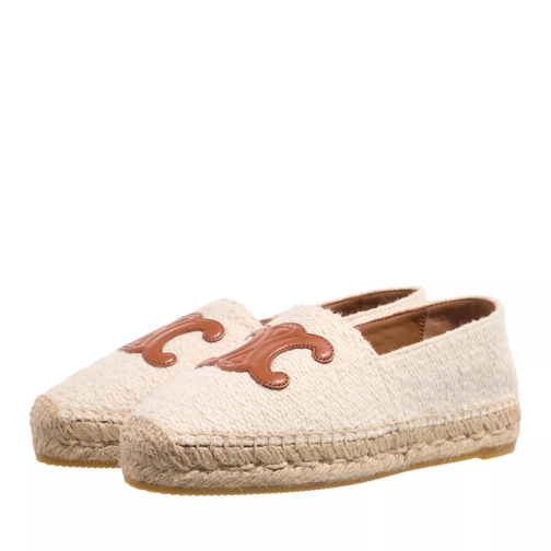 Celine Triomphe Espadrille weiß Espadrillas