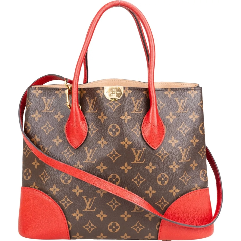 Louis Vuitton Tote Louis Vuitton Canvas Monogram Flandrin Handbag braun
